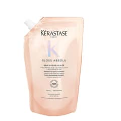 KERASTASE - Recarga Shampoo Efecto Gloss Cabello Con Tendencia Al Frizz Gloss Absolu Bain Hydra-Glaze 500ml