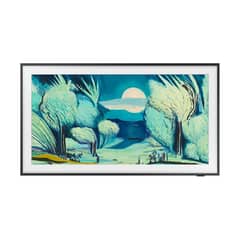 SAMSUNG - 55" The Frame LS03F QLED 4K Art Mode Vision AI Smart TV (2025)