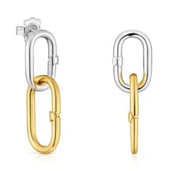TOUS - Aro Hold Oval Bañado En Oro Mujer