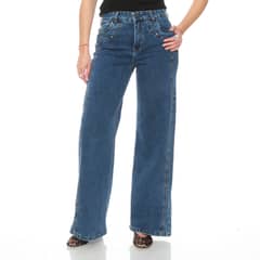 WADOS - Jeans Wide Leg Tiro Alto Mujer