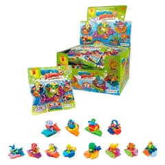 SUPERZINGS - Serie 3 Caja 24 Bolsas (En Cada Bolsa 1 Personaje + Slider)