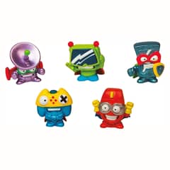 SUPERZINGS - Serie 3 Caja Metálica Porta Figuras + 5 Figuras Exclusivas