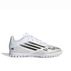 ADIDAS - F50 Club césped artificial Zapatilla de Futbol Niño Blanco
