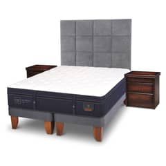CIC - Camas Europeas Super Premium 2 Plazas Base Dividida