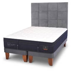CIC - Cama Europea Super Premium Super King + Respaldo Tamesis