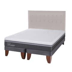 CIC - Cama Europea Ortop Adva King + Respaldo