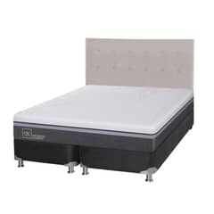 CIC - Box Spring Ortopedic Advance 2 Plazas Base Dividida 150x200 cm + Respaldo Tigris