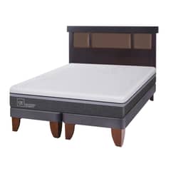 CIC - Cama Europea Ortopedic Advance 2 Plazas Base Dividida 150x200 cm + Respaldo Dublin
