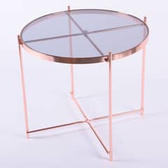 DISEÑO 3 - Mesa Centro X Cobre Vidrio 830