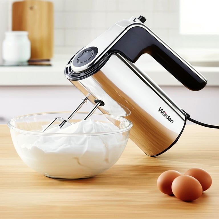 Batidora de Mano WBA-HM-3002 350W con 5 Velocidades