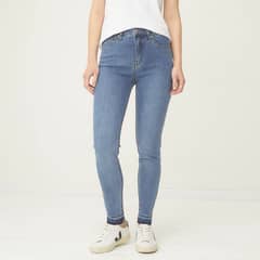 UNIVERSITY CLUB - Jeans Skinny Tiro Medio Mujer