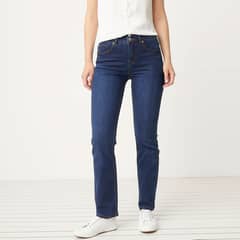 UNIVERSITY CLUB - Jeans Boot cut Tiro Medio Mujer