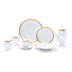 ROBERTA ALLEN - Juego de Vajilla Porcelana 25 Piezas Diana