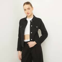 SYBILLA - Chaqueta de Jeans Mujer