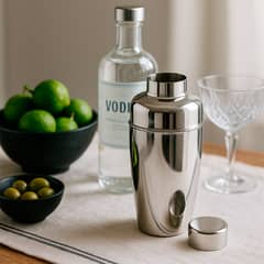 BASEMENT HOME - Shaker Coctelera Acero Inoxidable 8,25x21 cm New Bar
