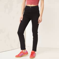 AMERICANINO - Jeans Básico Tiro Alto Mujer