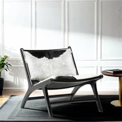 BASEMENT HOME - Sitial New Mindi Piel Negro