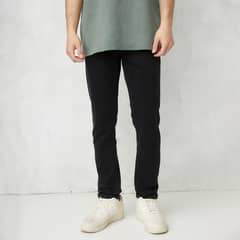 BEARCLIFF - Jeans Super Skinny Fit Hombre Algodón Stretch