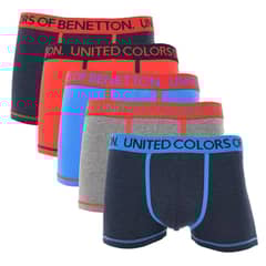 BENETTON - Pack De 5 Bóxer Algodón Hombre