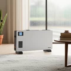 WURDEN - Estufa Convector Eléctrica 2200W con Termostato y Control Remoto
