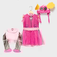 PAW PATROL - Disfraz Halloween Rosado Skye