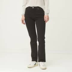 UNIVERSITY CLUB - Jeans Straight Mujer Tiro Alto