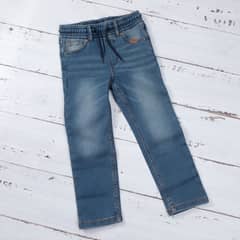 YAMP - Jeans Denim Niño Cintura Elásticada