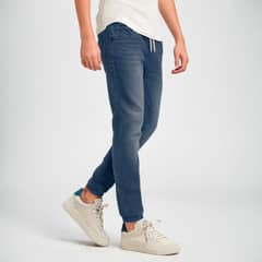 FEDERATION - Jeans Jogger Niño Denim Algodón Cintura Elástica