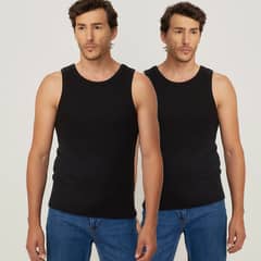 NEWPORT - Pack De 2 Camisetas Sin Mangas Algodón Hombre