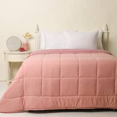 MICA - Plumón Estampado Rosa