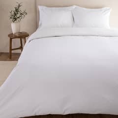 CASA CANTABRIA - Funda De Plumón Algodón &nbsp;Plumeti Blanco