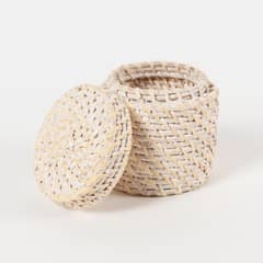 CASA CANTABRIA - Canasta Rattán 11,5 Cm