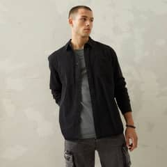 AMERICANINO - Camisa Manga Larga Denim Hombre