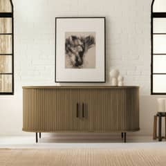 BASEMENT HOME - Buffet Nola Nogal Estilo Moderno