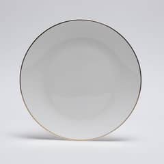 FLORENCIA - Plato Ensalada/Postre 22 cm Borde Dorado