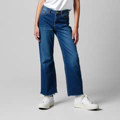ELEVEN - Jeans Culotte Algodón Niña Tiro Medio