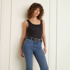 BASEMENT - Polera Sin Mangas Mujer Casual Poliamida
