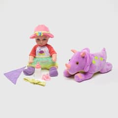 LITTLE DARLINGS - Muñeca 15 Con Accesorios + Unicornio