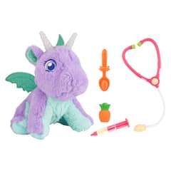 FUNTASTIC PETS - Set Veterinario Dragon Interactivo Morado