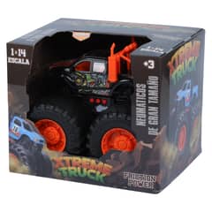 KIDS N PLAY - Camion Big Free Wheels Luz Y Sonido Negro