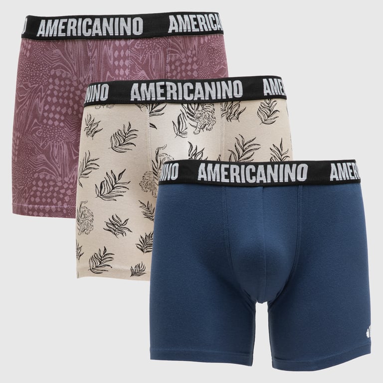 Precios Pack de 3 Boxers Algodon Hombre Americanino Coolebra