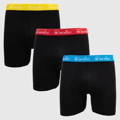 BENETTON - Pack De 3 Boxers Algodón Hombre