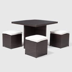 MICA - Juego De Comedor 4 Puestos Sardegna