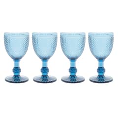 ROBERTA ALLEN - Set 4 Copas Vidrio 250 Ml Diamante