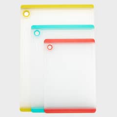 MICA - Set X3 Tablas Para Cortar Transparente Polipropileno