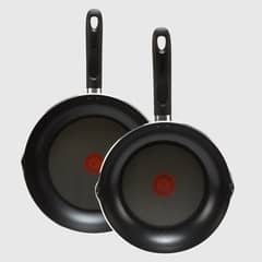 TEFAL - Set 2 Sartenes 24 cm y 28 cm Simply Cook