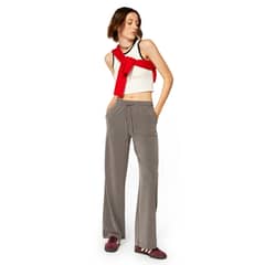 SYBILLA - Pantalón Wide Leg Tiro Alto Mujer