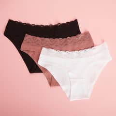 BLU - Pack De 3 Calzón Bikini Mujer