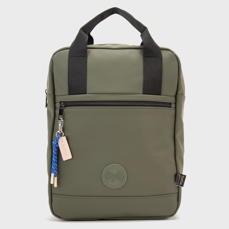 Mochila Sybilla Negra Mochila Negra Mujer Verde
