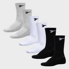 DIADORA - Pack De 6 Calcetines Largos Deportivos Hombre